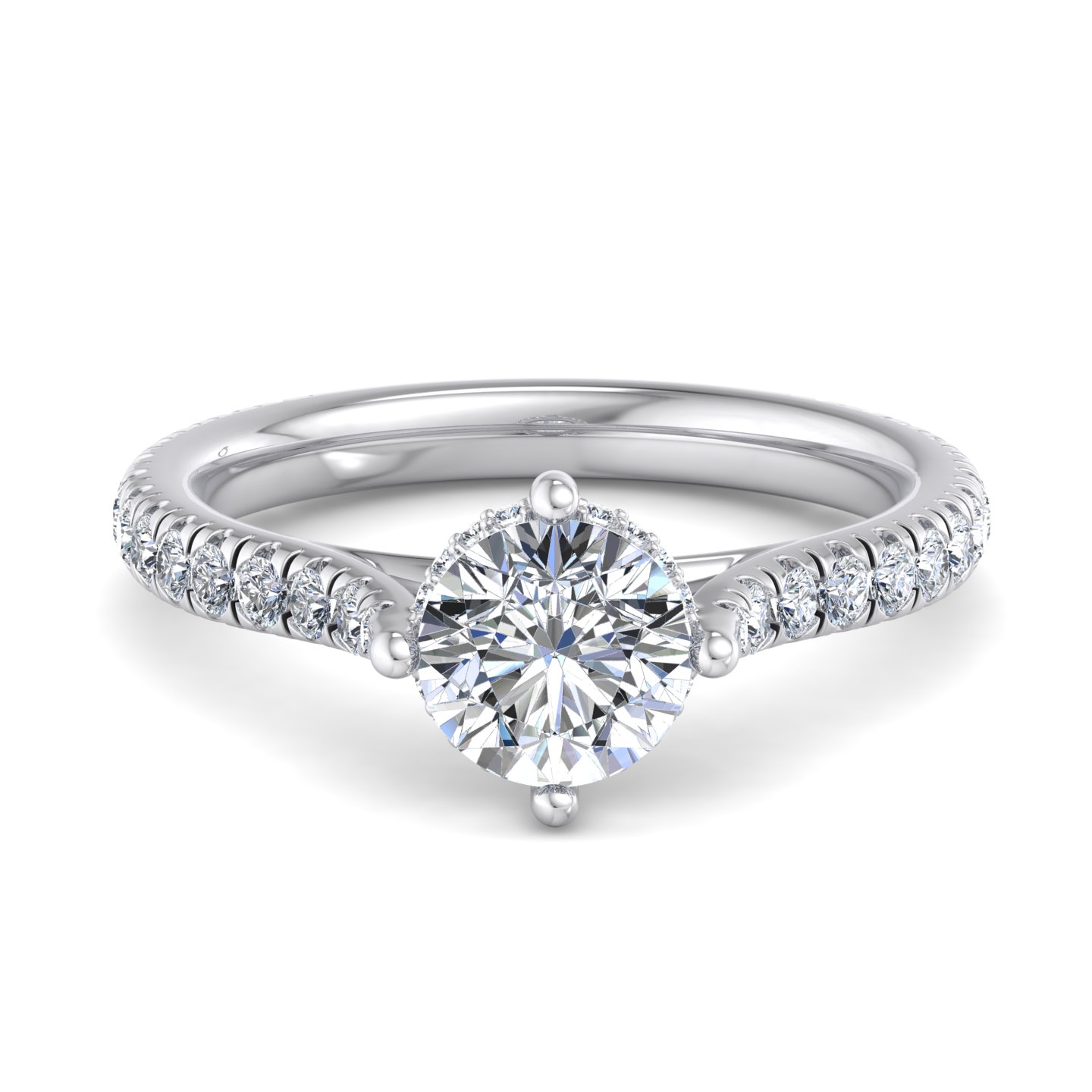 Madelyn Hidden Halo Engagement Ring